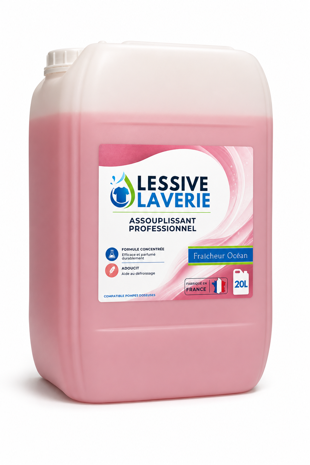 Assouplissant Professionnel - Concentré - 20 L