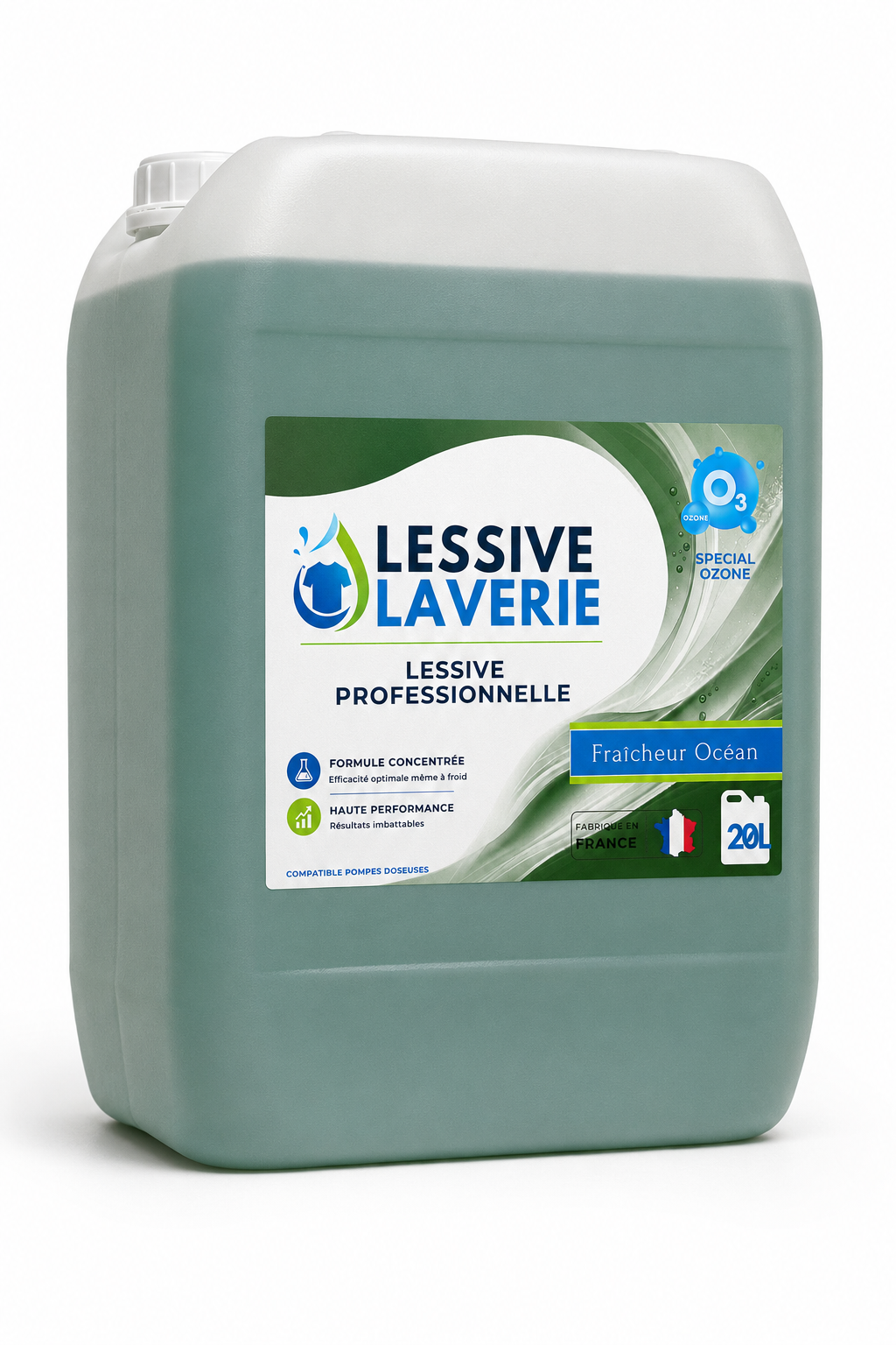 Lessive Professionnelle - Spécial Ozone - 20 L